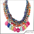 Euramerican style Bohemia multilayer layered necklace